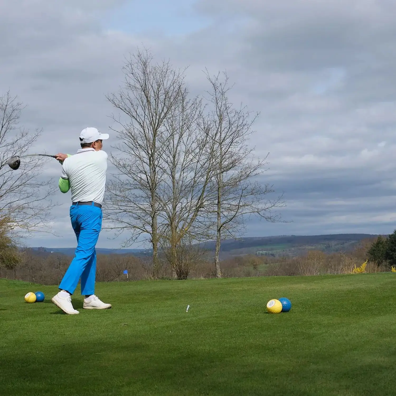 Mann spielt Golf von Nobelimpressions Photography & Content